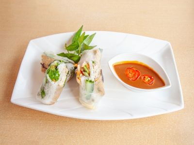 tasty spring rolls