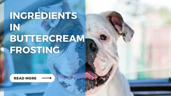 Ingredients in Buttercream Frosting