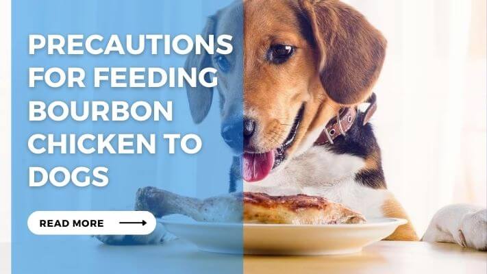 Precautions for Feeding Bourbon Chicken to Dogs